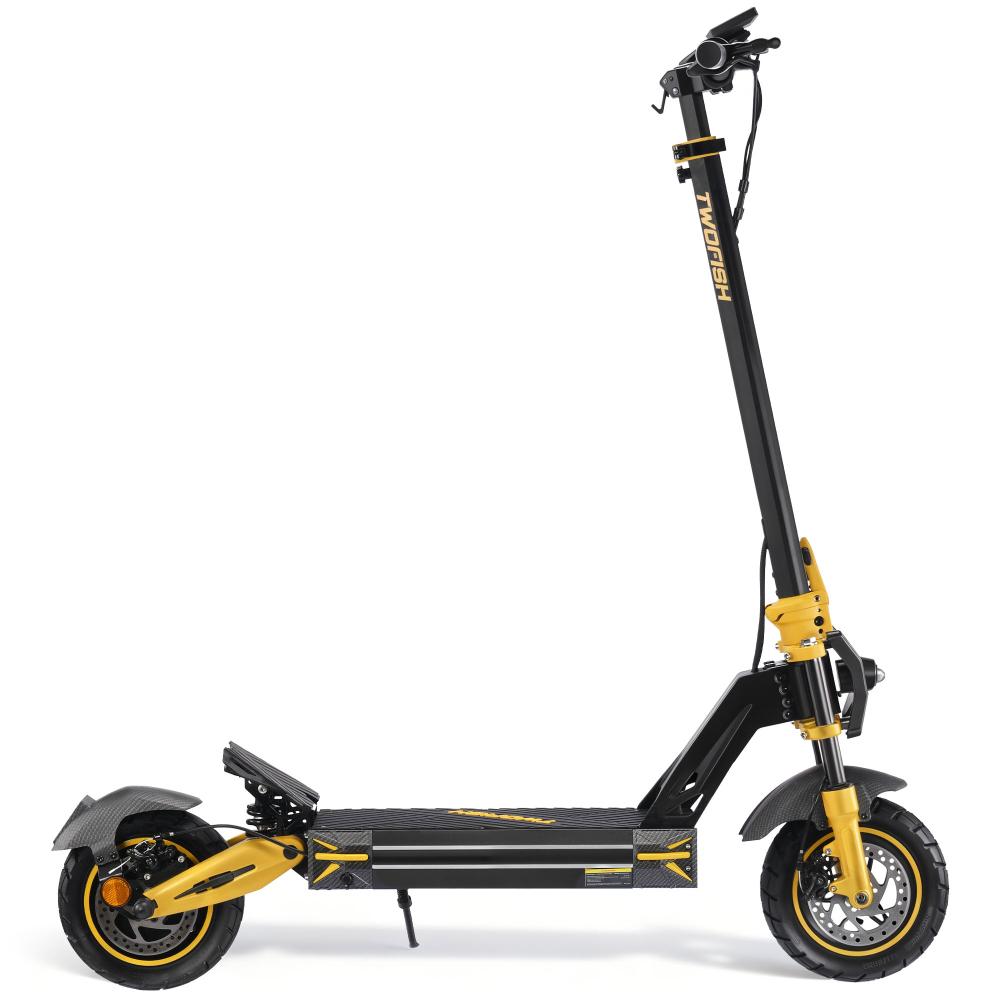 TWOFISH V2 MAX Dospelácka Elektrická Kolobežka 800W Motor 48V 20AH Batéria Maximálne Zaťaženie 120KG Terénna Off-Road Commuting E-Kolobežka
