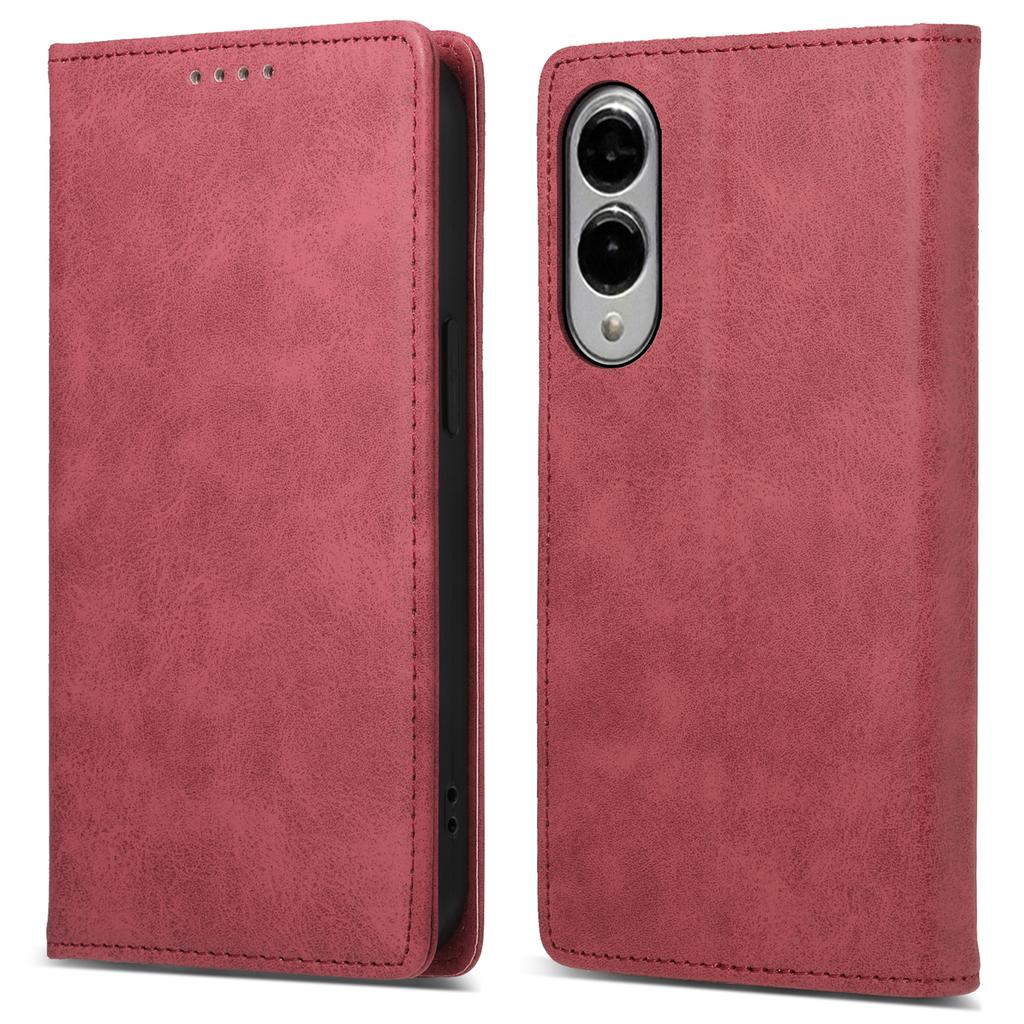 Etui portfelowe dla Samsunga Galaxy S25 Edge z blokadą RFID, pokrowiec na telefon ze skóry PU