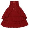Victorian Renaissance Double-Layer High-Waisted Women's Halloween Costume Dress