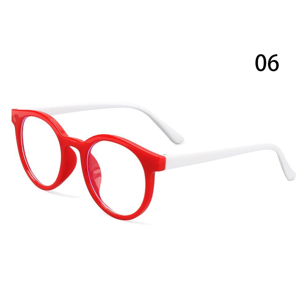 Round Children Boys Girls Computer Glasses Anti-blue Light Kids Glasses Protection Eyeglasses