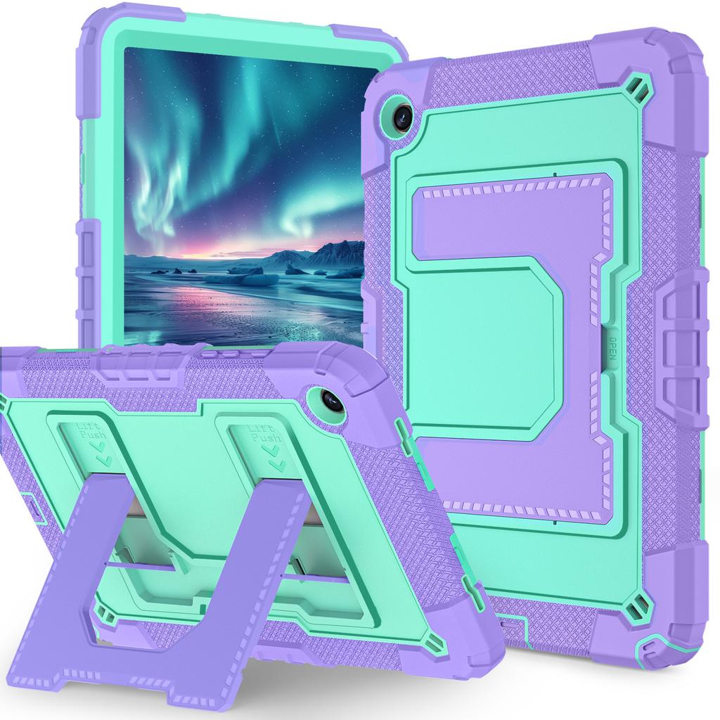 Tablet Case with Kickstand for Samsung Galaxy Tab A9+ SM-X216B Anti Drop PC+Silicone Cover