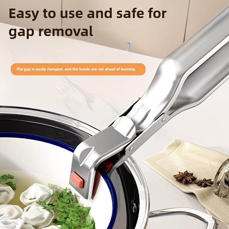 Hot Plate Gripper, Anti Scald Plates Grippers, Hot Bowl Dish Plate Gripper Clips Suitable for Family Chef, Kitchen Enthusiast