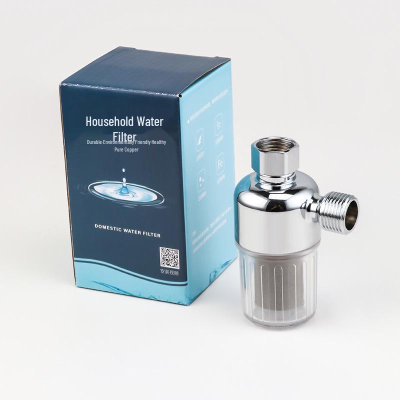 Explosion-Proof Alloy Pre-filter & Large Flow Anti-Limescale Water Purifier for Household Dishwashers and Smart Toilets