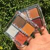 4 Colors Mini Eyeshadow Palette Waterproof Shimmer Matte Eyeshadow Palette Eye Makeup Cosmetic
