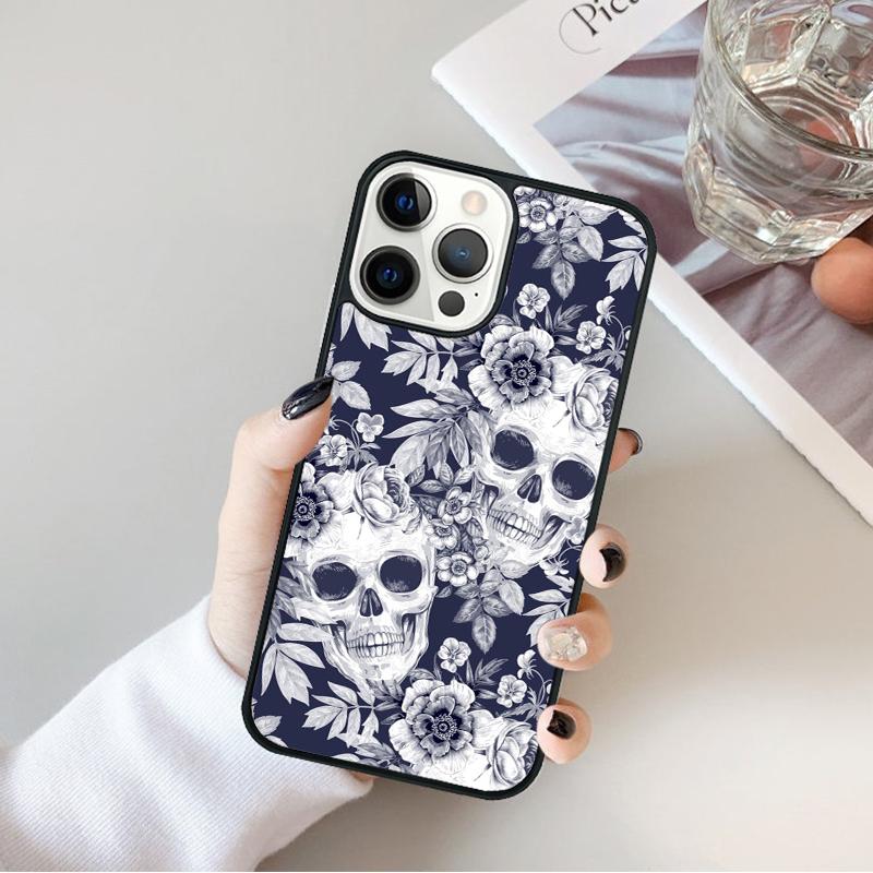 

Skeleton Skull Bones Phone Case For iPhone 17 Air 16 15 14 Max Plus 11 12 13 Pro Max Phone Cover coque iPhone 13