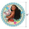 51pcs Moana Party Tableware set Including Plates Cups Napkins Tablecloth