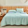 2026 Air Condition Comforter for Summer Pure Color Ice Silk Cooling Blanket Lightweight and Smooth Summer Cold Quilt Cooling Blanket for Bed