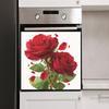 Self-adhesive Valentine Day Rose Petals Wall Stickers for Cabinet Wardrobe Home Decor