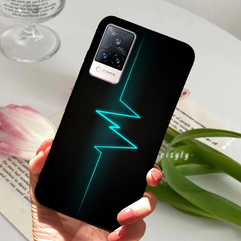 For vivo V21 5G 4G V21E Case Soft Silicone Phone TPU Coque Cover for Vivo V21E v21 V 21e 21 V2050 V2061 Protective Fundas Shell