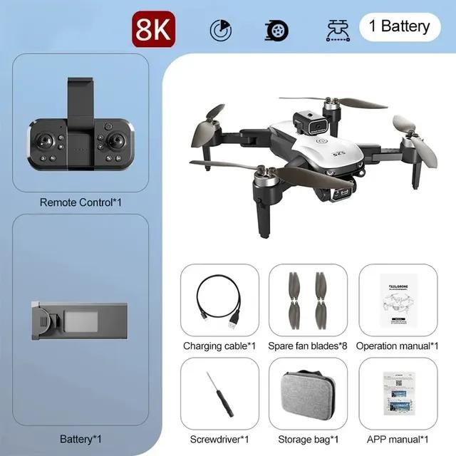 For S2S 8K 5G GPS Profesional HD Aerial Photography Dual-Camera Omnidirectional Obstacle Brushless Avoidance Quadcopter