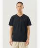 LECOQ Men'S Dualflex Regular Fit V-Neck T-Shirt - Black (Qq111Trs32)