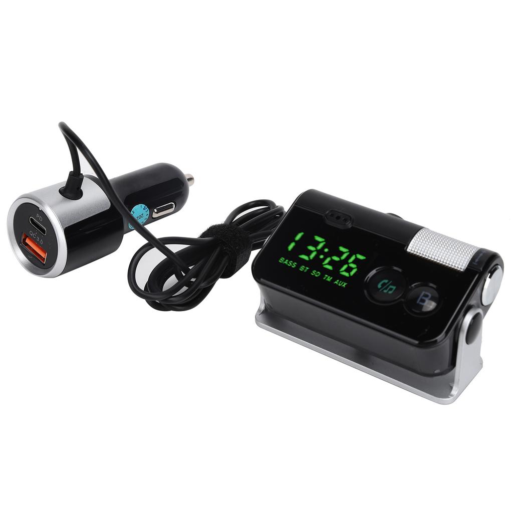 BC73 Auto PDQC3.0 Ladegerät Freisprecheinrichtung FM-Transmitter Multifunktions Bluetooth MP3-Player