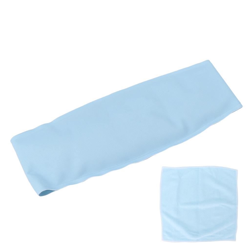 Reusable Neck Ice Pack Cold Compress Shoulder Therapy Wrap Ice Gel Pack for Pain ReliefLight Blue