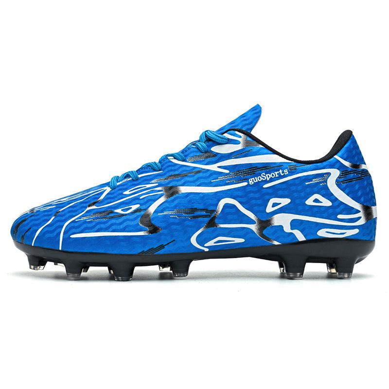 Unisex Cross-border Turf Soccer Shoes for Youth and Children with Long Spikes 40