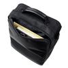 Large Capacity Simple Business Bag A4 Compatible Vertical Shoulder Bag Lightweight 480g Gentleman Black [KAKKOII] 2-chamber Men's