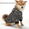 Neue Weihnachten Hund Kleidung Verdickt Plaid Mit Kapuze Mittlere und Große Hunde Haustier Zwei Fuß Sweatshirt