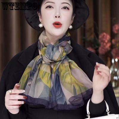 New Fashionable Scarf Versatile Sunscreen Shawl Beach Scarf 130 * 180 Shawl Tourist Scarf Silk Scarf
