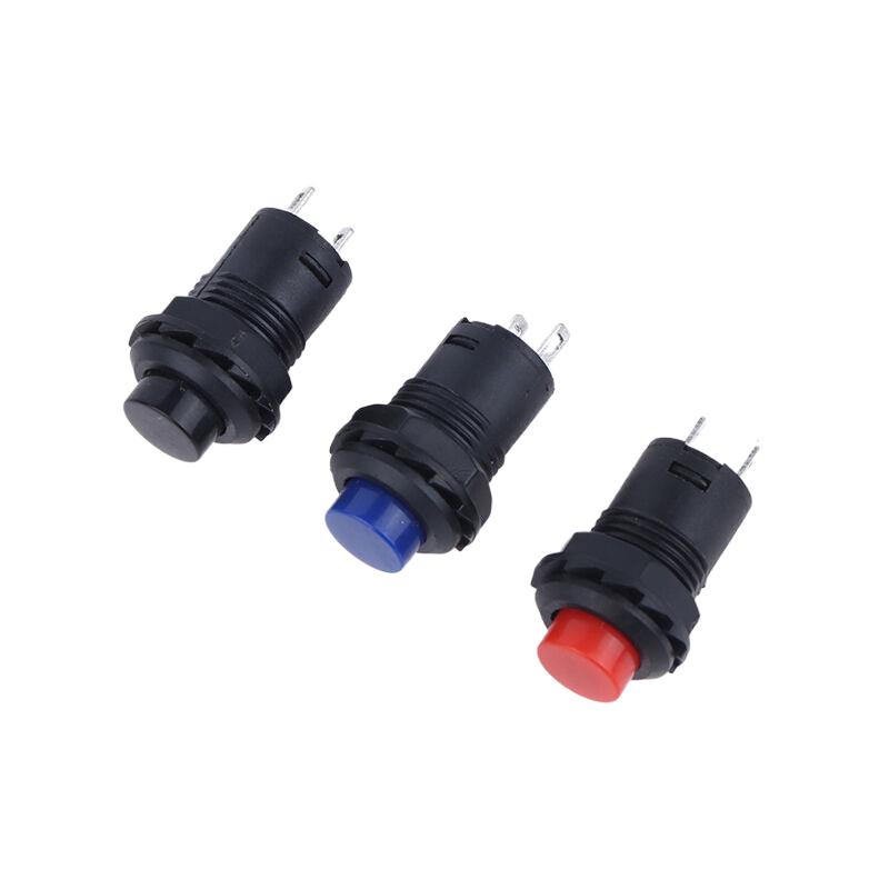 10Pcs Self-Lock /Momentary Pushbutton Switches Ds-428/427 12Mm Off- On Push Button Switch 3A /125Vac 1.5A/250Vac Ds-428/427