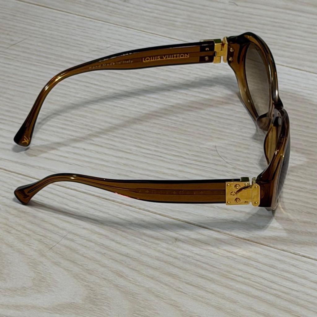 Used LOUIS VUITTON sunglasses Z0094E brown