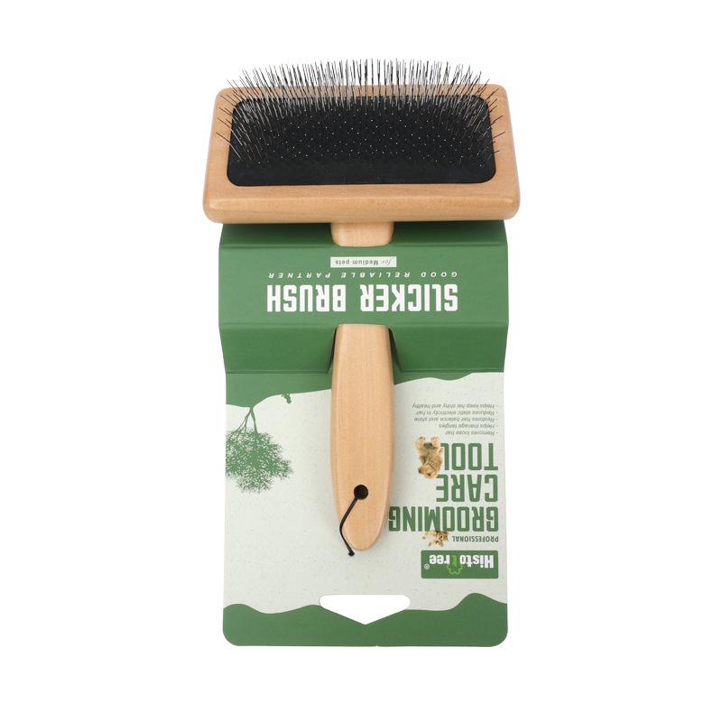 Pet Grooming Comb: Dog & Cat Hair Removal Brush