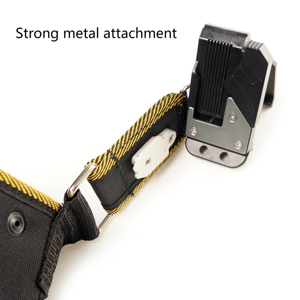 Tool Bag for Tool Screws and Nails Tool Belt Bag Tool Pouch Quick-Hanging Nail Tool Bag Easy to Use Tool Organizers