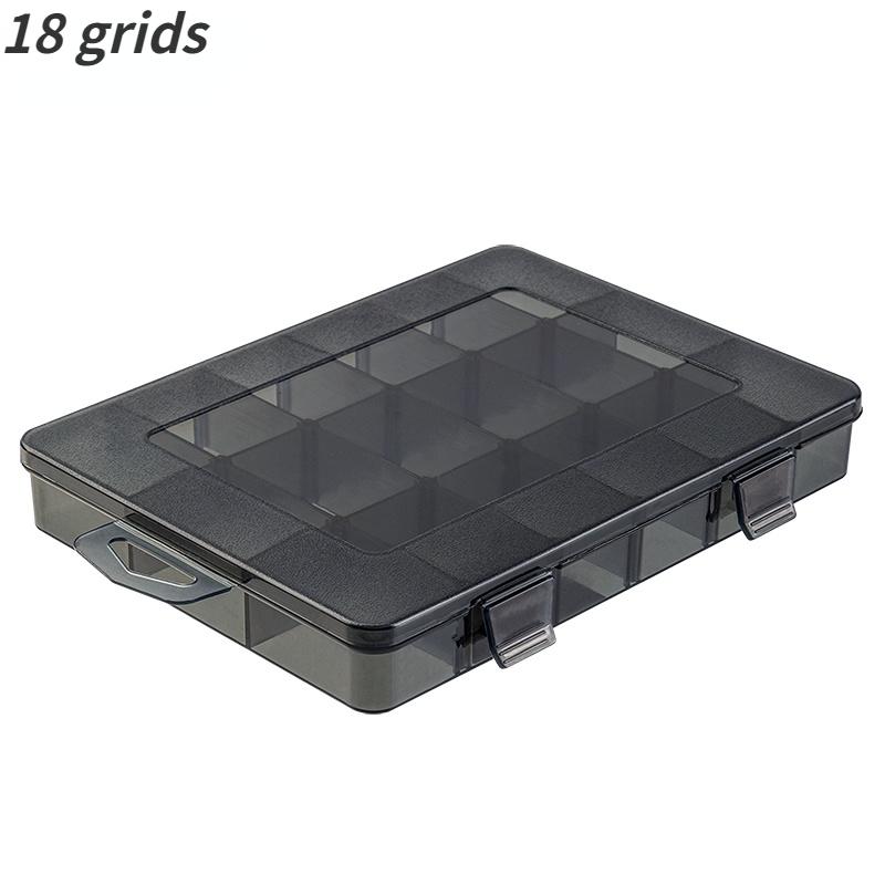 Deli 9-24 Grids Plastic Removable Bulkhead Tool Storage Box Jewelry Display Organizers Boxes Multifunctional Household Tool Case
