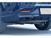 16-19 Mercedes-Benz GLE Coupe AMG GLE63 Rear Lip Dual Exhaust Tailpipe