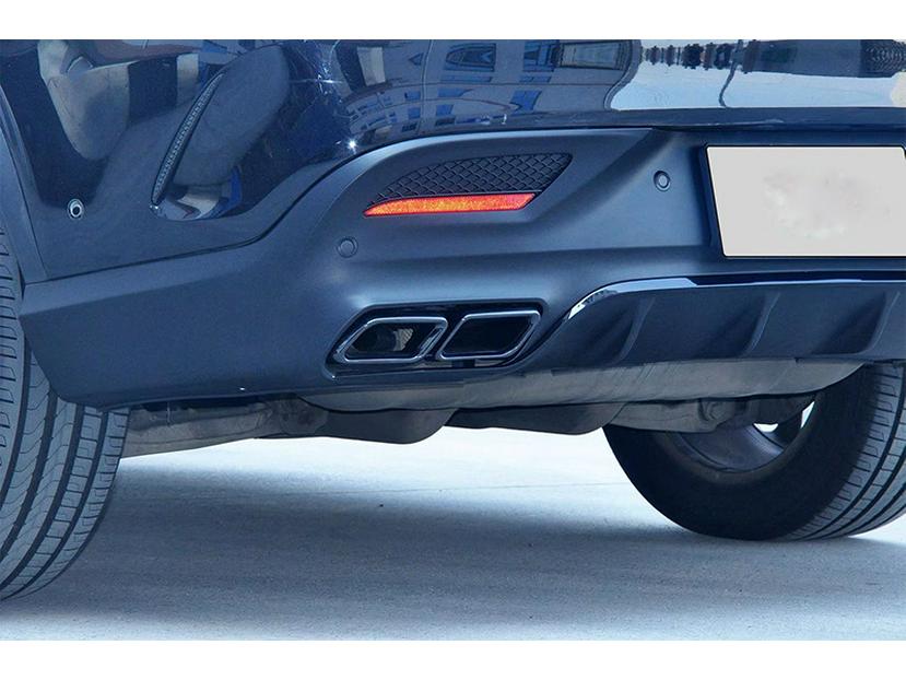 16-19 Mercedes-Benz GLE Coupe AMG GLE63 Rear Lip Dual Exhaust Tailpipe
