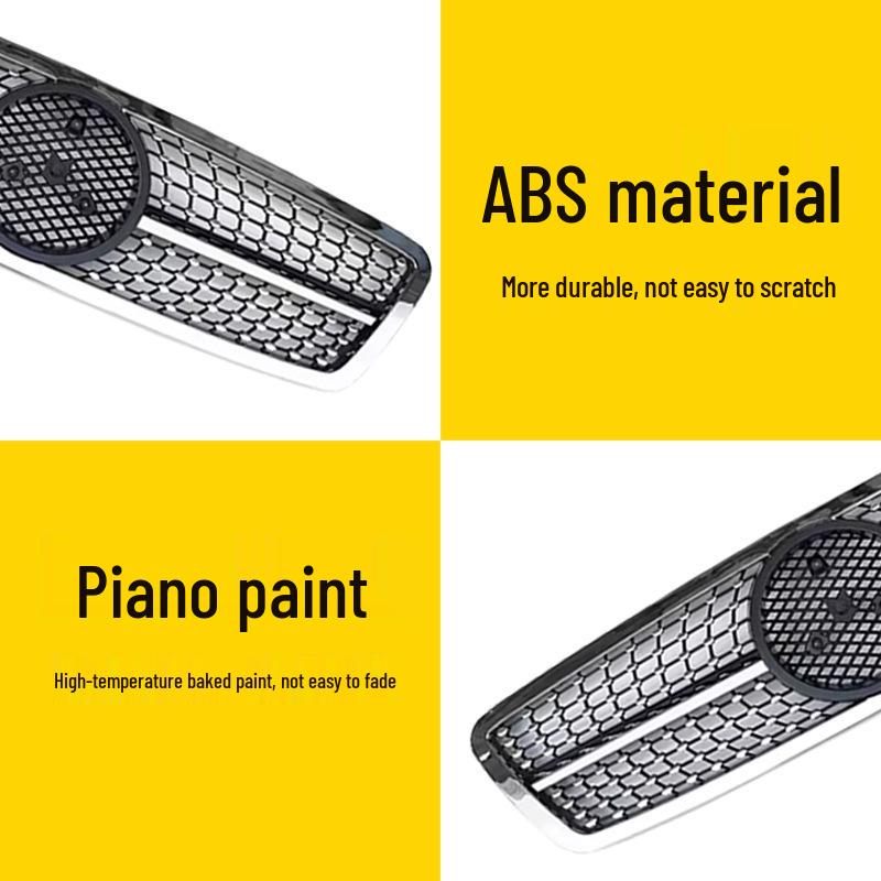 2000-2007 Mercedes-Benz C-Class W203 Star Style Grille Replacement