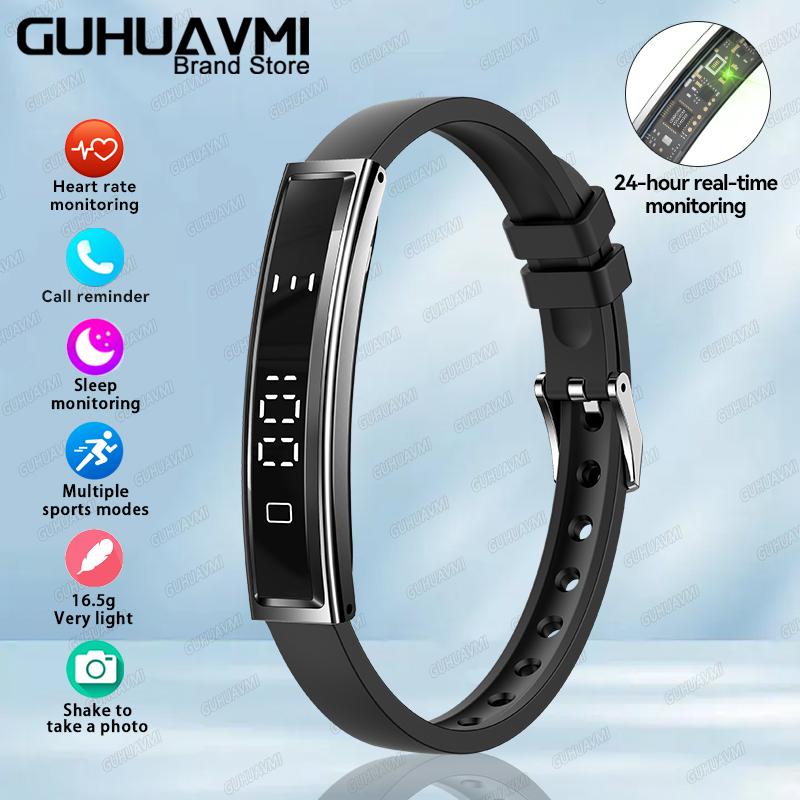 New Woman Health Smart Band Fitness Tracker with Heart Rate Blood Oxygen Sleep Monitor IP68 Waterproof Pedometer Watch for Women