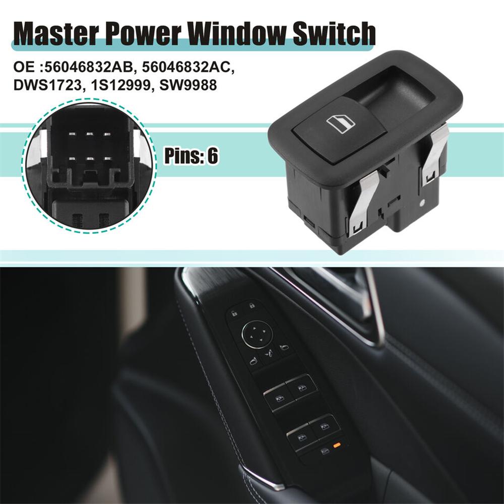 For Dodge Journey Charger Ram Chrysler 300 Rear Right Master Power Window Switch