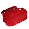 Chic Embellished Women's Crossbody Bag for Daily Commute Stylish Heart-detail Multi-pocket Lightweight Casual Nylon Bag