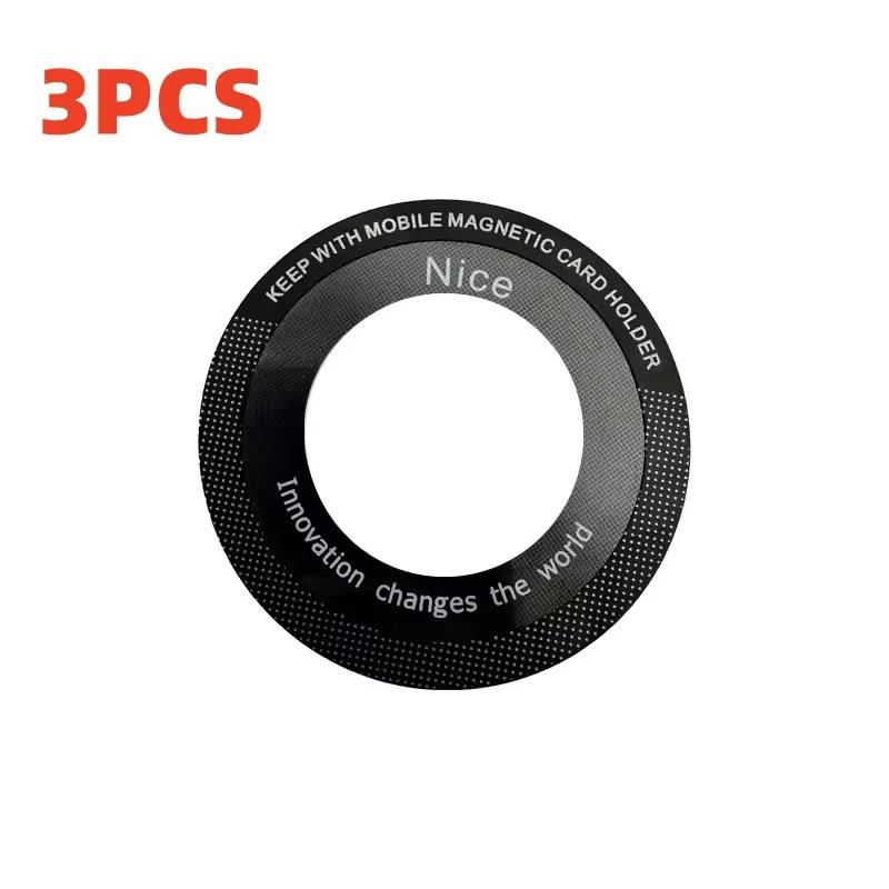 For Magsafe Magnetic Plate Ring Universal Metal Sticker Support Wireless Charger Metal Plate Sheet for Magnet Car Holder