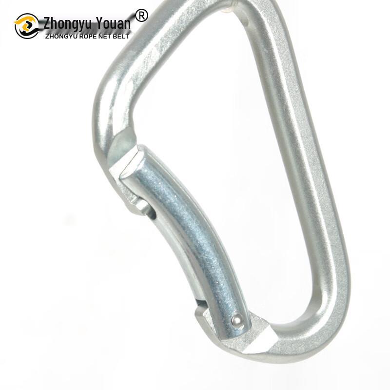 Shaoan D-shaped Bent Gate Climbing Carabiner 1