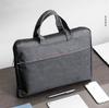 1 Stück Aktenkoffer Leinwand Aktentasche, Herren Handtasche, Offizielle Dokumententasche, d Aktenkoffer Konferenztasche