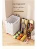 Wheeled Yoga Mat and Sports Gear Organizer Basket