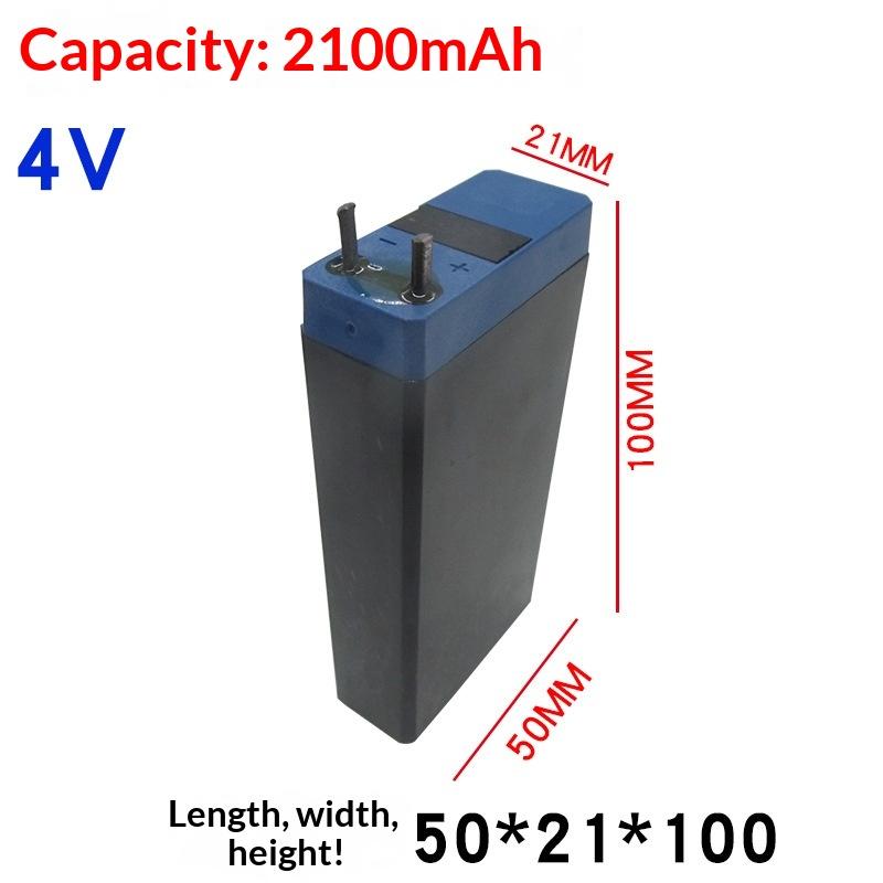 4V Lead Acid Battery 350-2100Mah Rechargeable Storage Batteries Led Lamp Headlights Flashlights Electric Mosquito Swatter