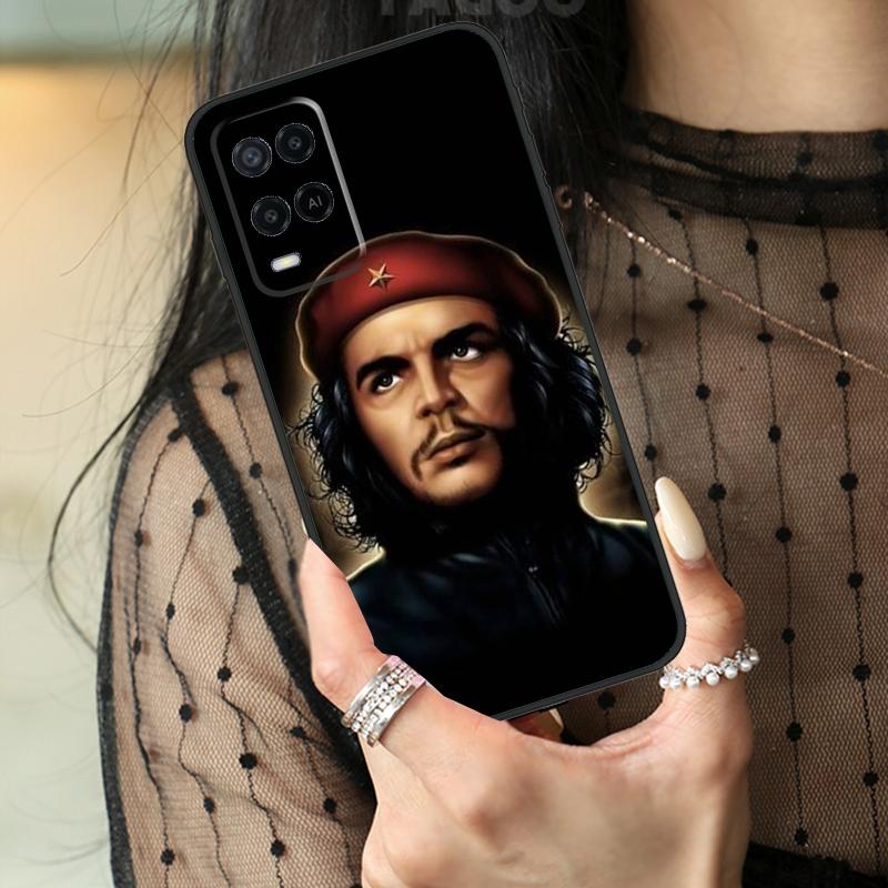 Che Guevara Case For Oppo A80 A60 A40 A17 A57 A77 A74 A54 A94 A78 A98 A18 A38 A58 A96 A76 A16 A15 A5 Pro