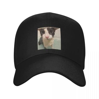 Novo Chapéu de Baseball Meme Gato Molhado Chapéu de Natal Chapéu de Pesca Chapéu Trucker Para Unissex Feminino