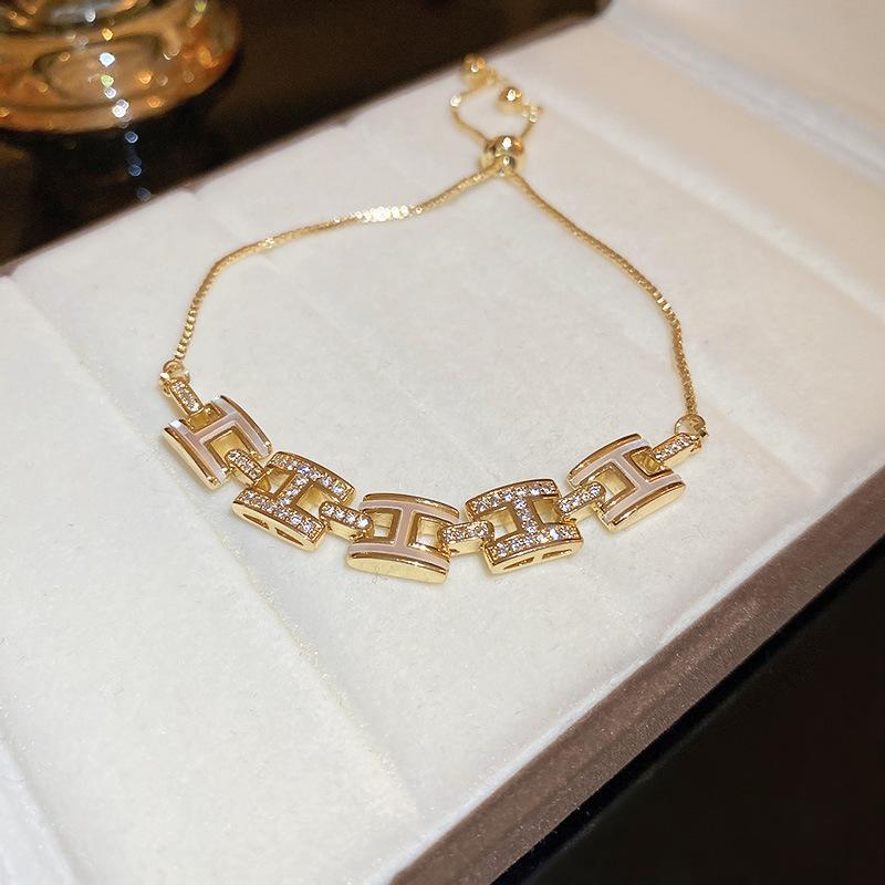Internet celebrity small waist bracelet female simple ins niche design jewelry personalized hipster student girlfriend gift jewelry
