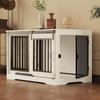 Furniture Style Dog Cage & Side Table for Medium To Large Dogs