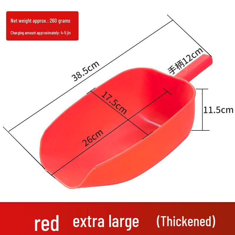 Tavuklar, Ördekler ve Domuzlar İçin Çok Amaçlı Su Ürünleri Yem Küreği - Ağır Hizmet Tipi Plastik