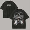 Hot-blooded Anime Bleach Kurosaki Ichigo Graphic Print T-Shirt Men Women Vintage Washed Cotton Summer New Tee Streetwear Y2K Fashion Oversized Top
