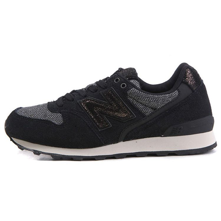 New Balance 996 Женские Угольно-Черные Низкие Марафонские Беговые Кроссовки WR996NNB 36