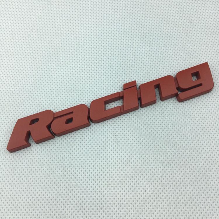 Racing Metal Grille Emblem for Modified Ford