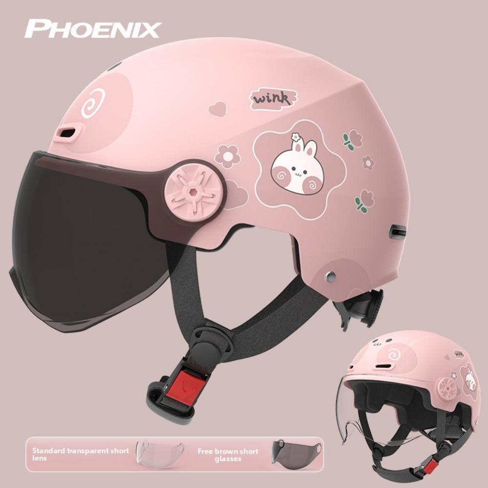 

Children s Electric Car Helmet Motorcycle Helmet Cartoon Half Helmet Summer Helmet Four Seasons Helmet