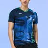 Li Ning Badminton Series Quick-Dry Cool Competition Sports Short Sleeve T-Shirt Men Tops Royal-Blue AAYR193-1