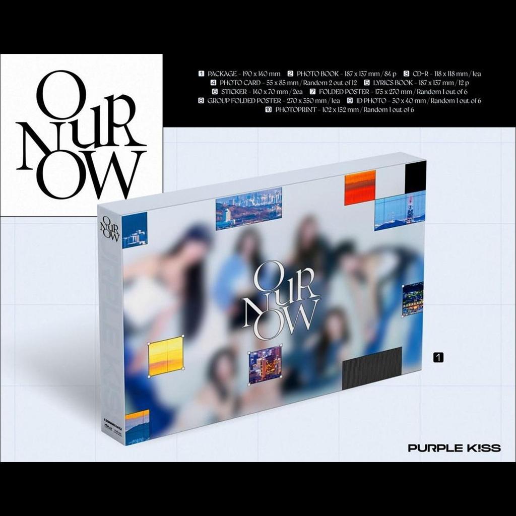PURPLE KISS [OUR NOW] 1st English Album