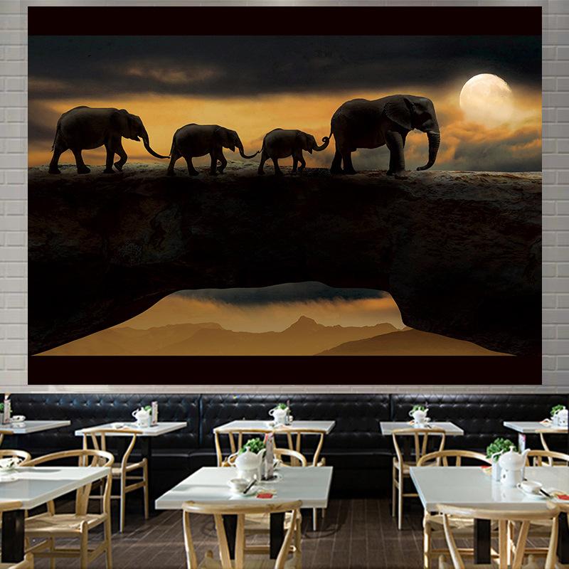 Zwierzęta Ins Styl tła Duży gobelin ścienny wiszący geometria Hipisowski gobelin Wystrój pokoju domowego Estetyczna dekoracja