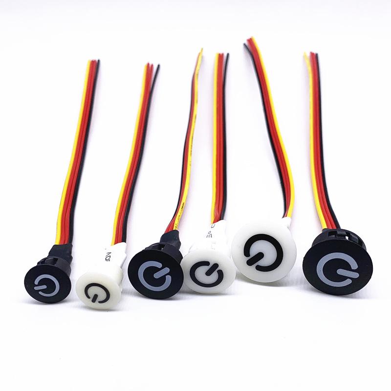 Stepless Touch Button Dimmer Switch with Four-Speed Dimming